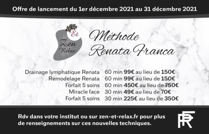 Offre de lancement - Méthode Renata Franca - Zen et Relax